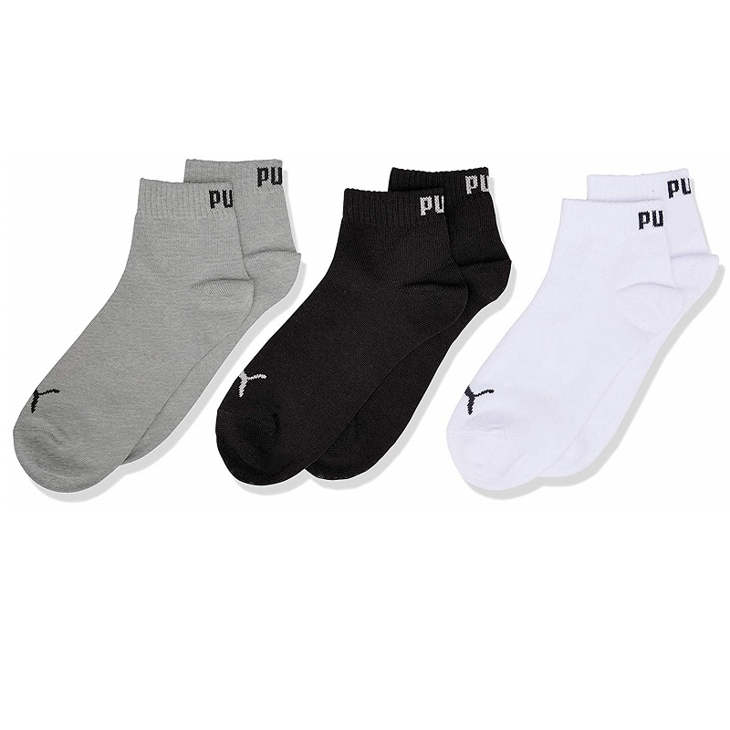 Puma Quarter dětské ponožky 3pack