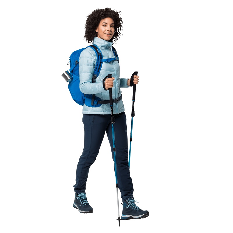 Jack Wolfskin dámská péřová bunda HELIUM PEAK JACKET ledová