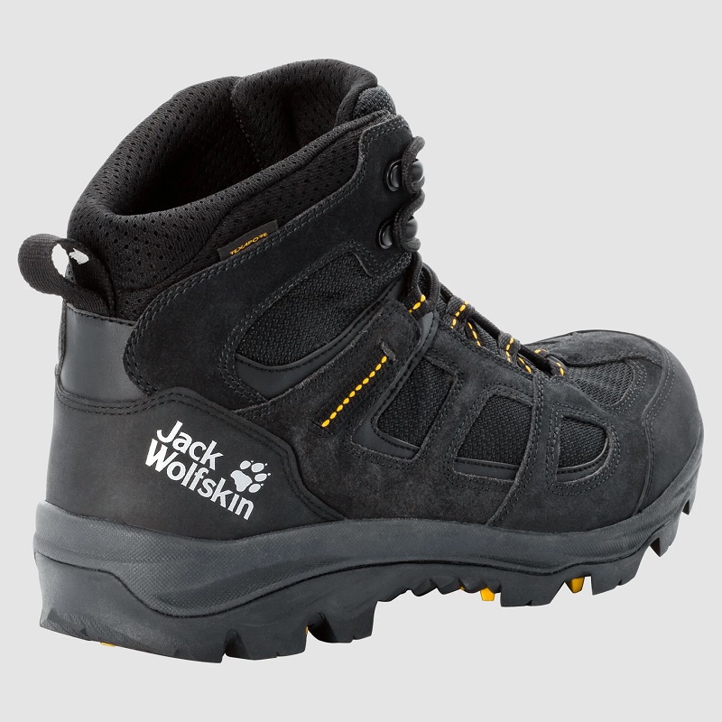 Jack Wolfskin pánské outdoor boty VOJO HIKE 3 TEXAPORE MID M black
