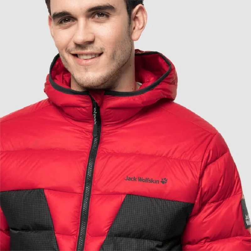 Jack Wolfskin pánská péřová bunda DNA TUNDRA HOODY 