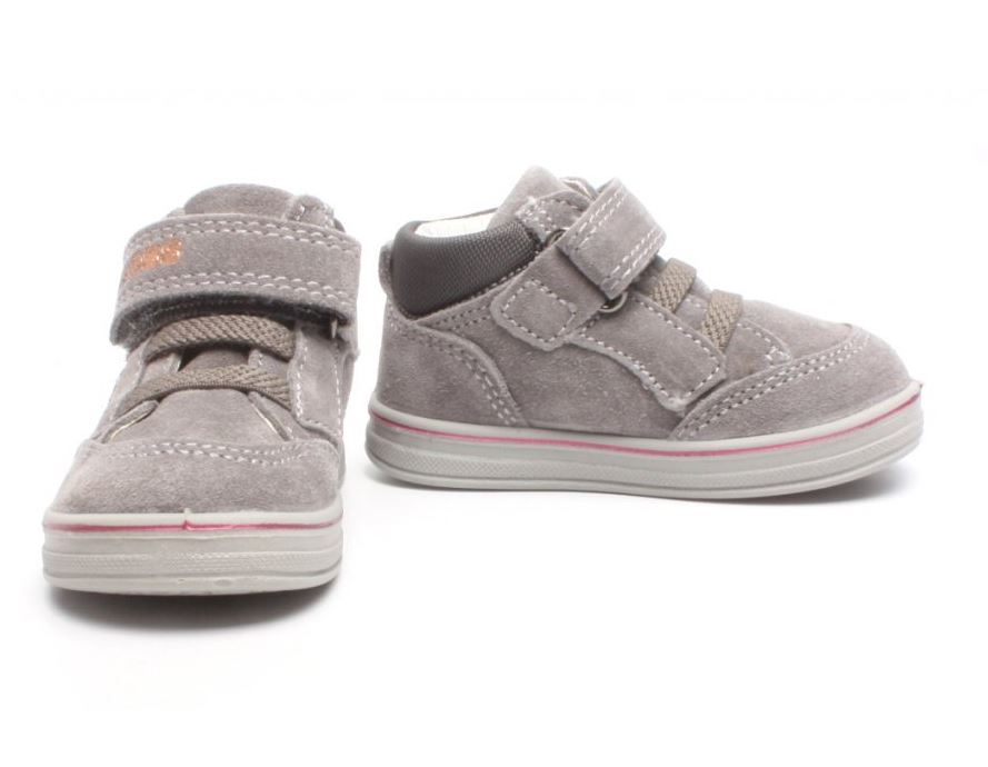 IMAC Dětské kožené boty na suchý zip