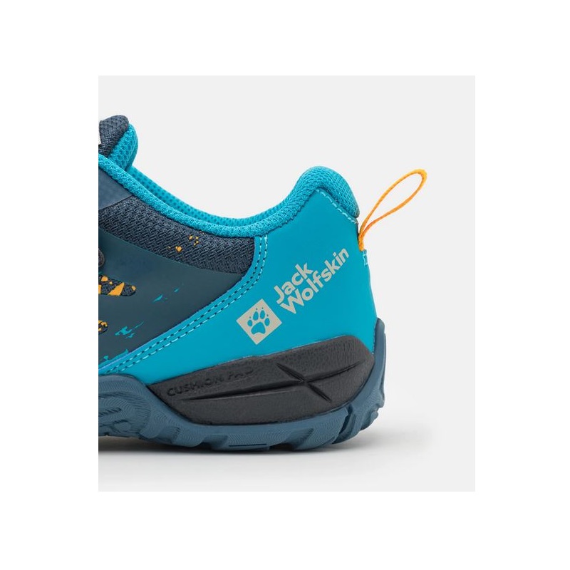 Jack Wolfskin dětské boty VILLI ACTION LOW K dark sea