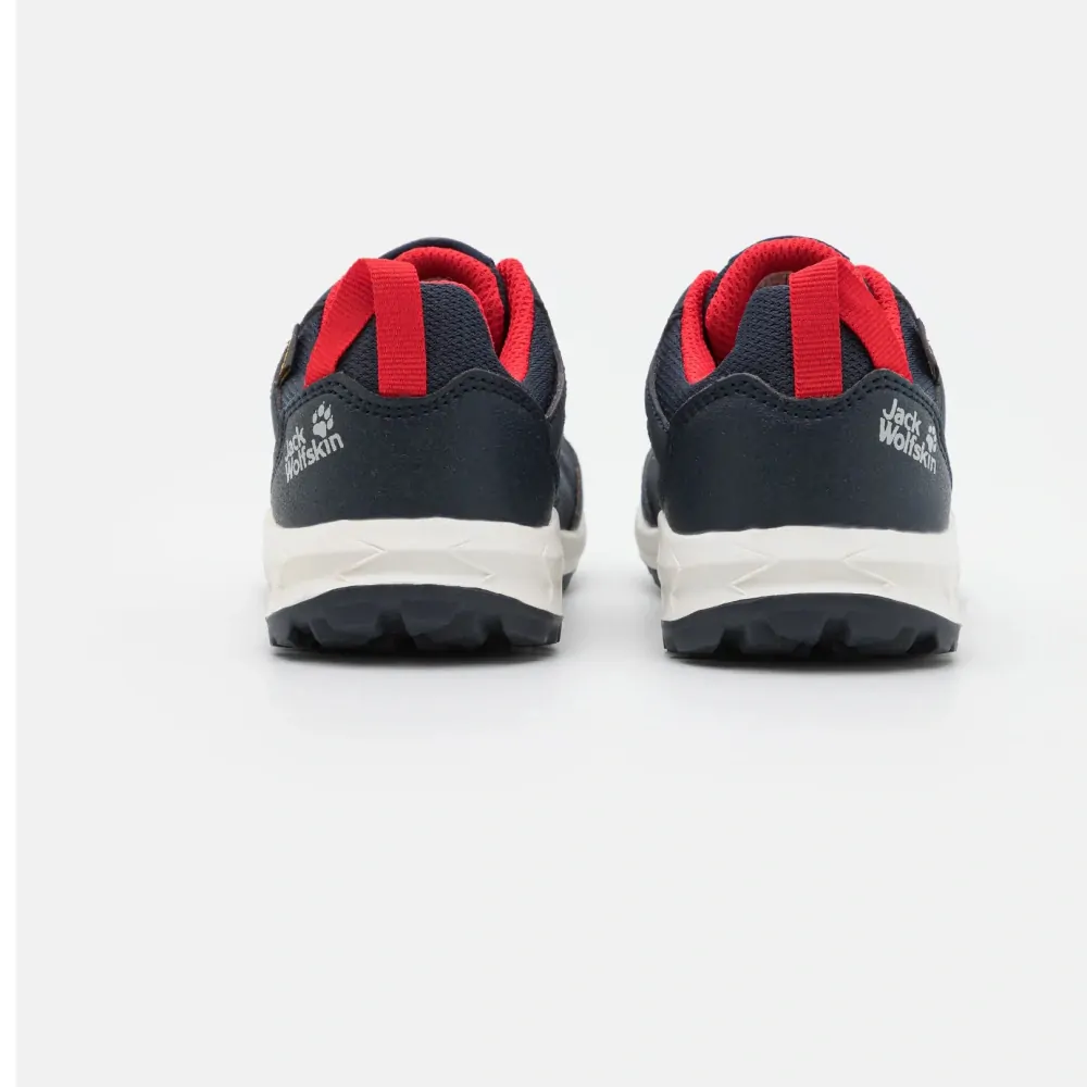 Jack Wolfskin dětské boty WOODLAND TEXAPORE LOW VC K modré v.30