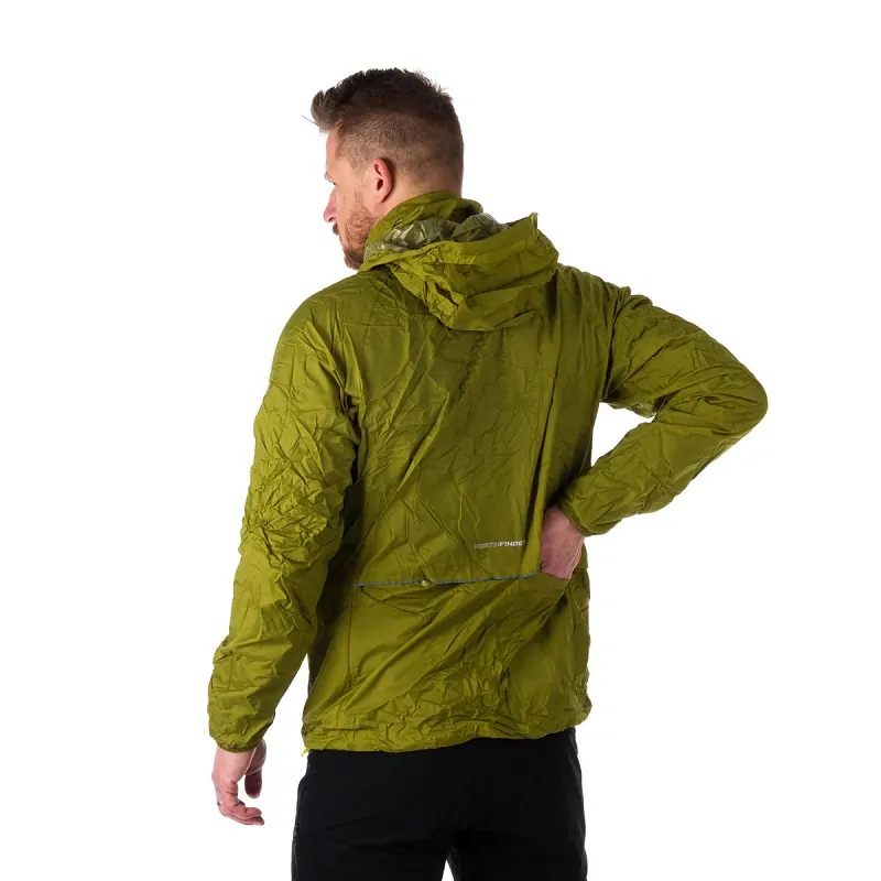 Northfinder pánská lehká bunda NORTHKIT zelená vel.XL