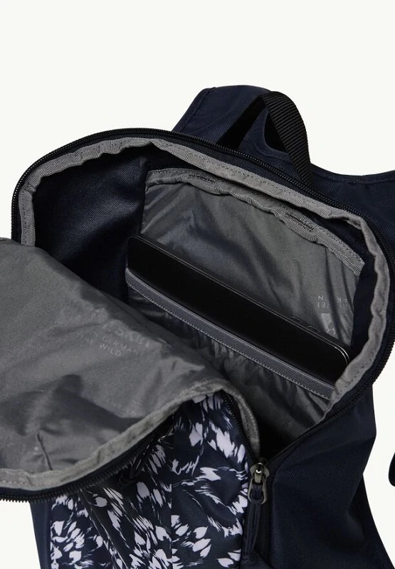 Jack Wolfskin dámský batoh FRAUENSTEIN modrý vzorek