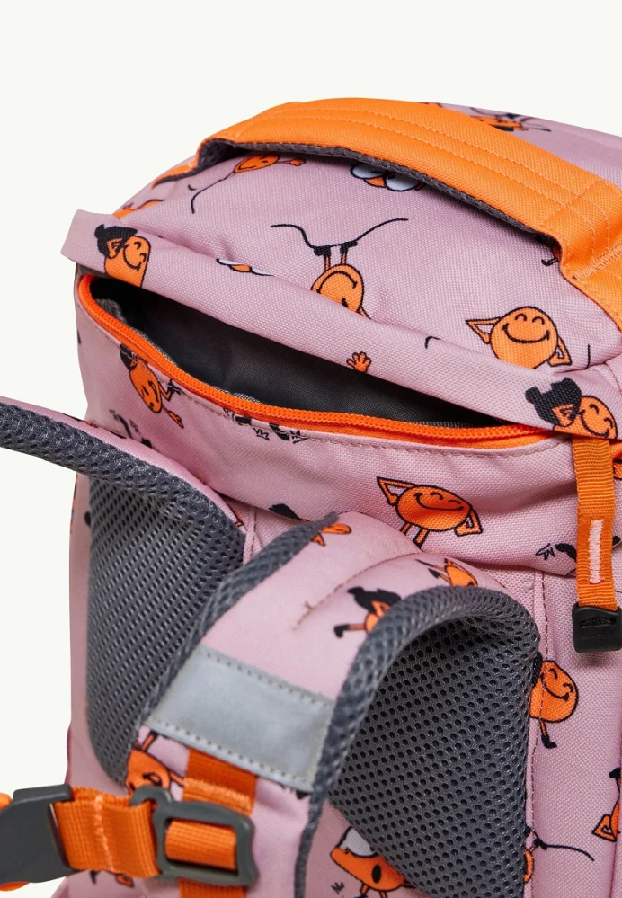 Jack Wolfskin dívčí batoh SMILEYWORLD WALDSPIELER 16 růžový