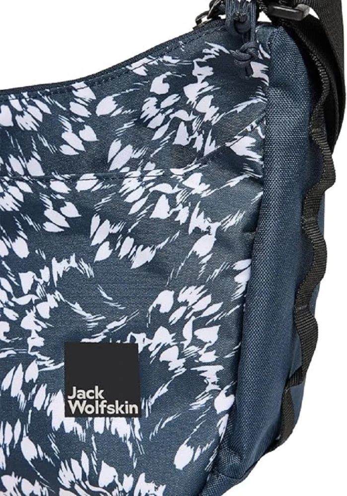 Jack Wolfskin dámská kabelka HONIGBERG modrá se vzorem