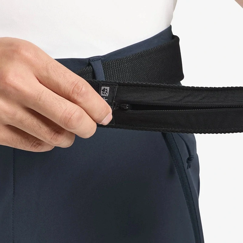 Jack Wolfskin pásek HIDDEN BELT černý 95cm