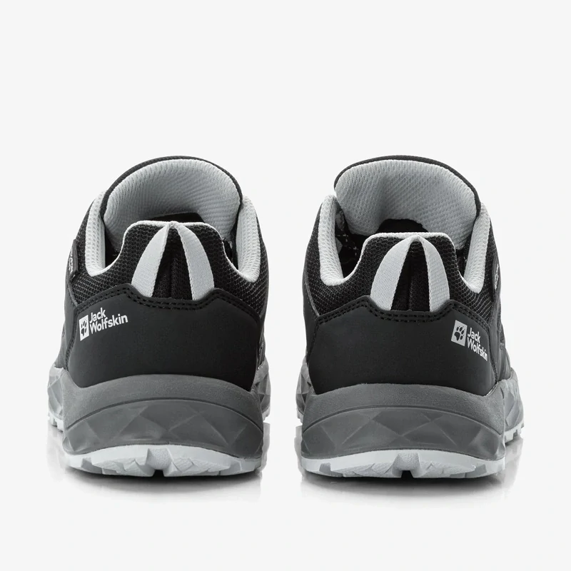 Jack Wolfskin dětské boty WOODLAND 2 TEXAPORE LOW VC K černé 27
