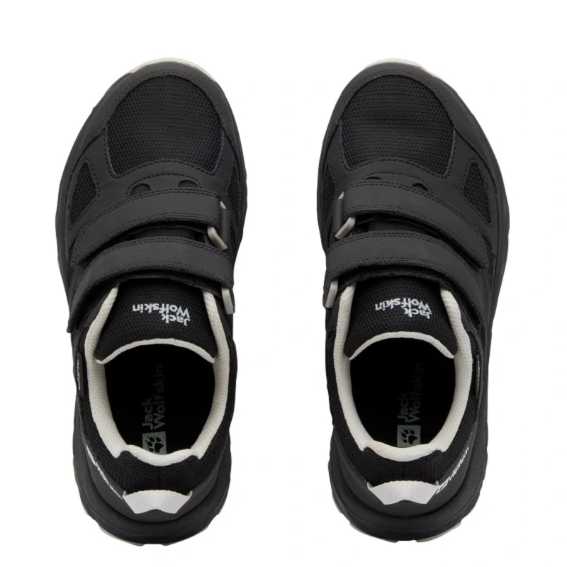 Jack Wolfskin dětské boty WOODLAND 2 TEXAPORE LOW VC K černé 38