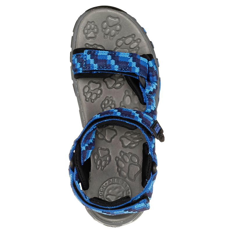 Jack Wolfskin dětské páskové sandály KIDS SEVEN SEAS