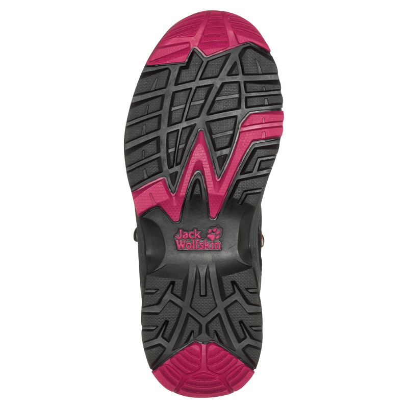 Jack Wolfskin dívčí turistické boty CROSSWIND TEXAPORE MID K