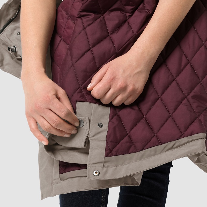 Jack Wolfskin dámská zimní bunda ROCKY POINT PARKA