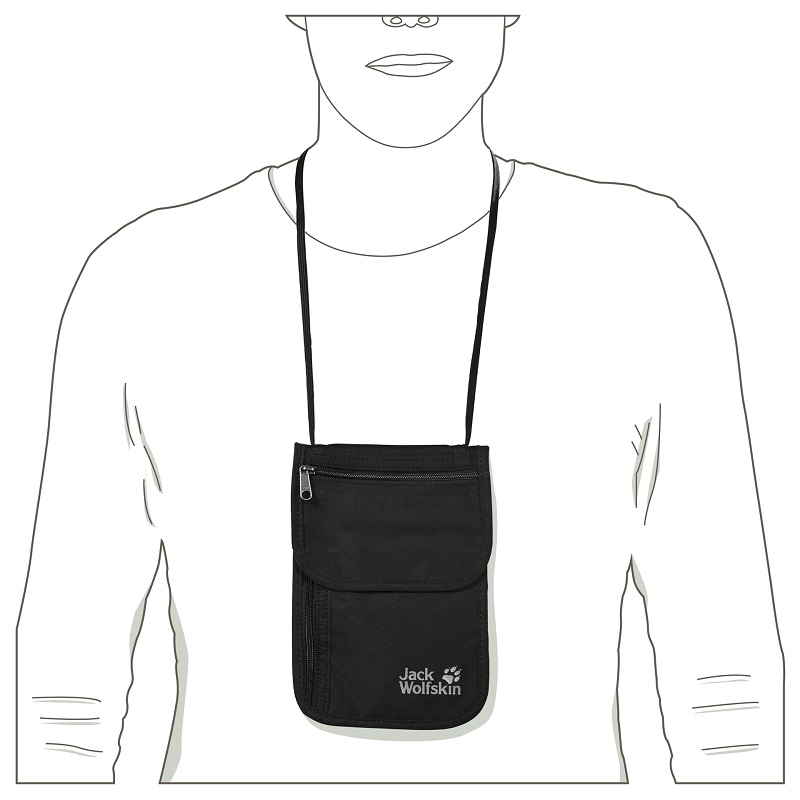 Jack Wolfskin pouzdro na krk, nebo do pasu ORGANIZER