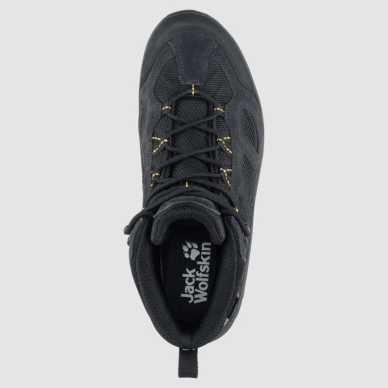 Jack Wolfskin pánské outdoor boty VOJO HIKE 3 TEXAPORE MID M black