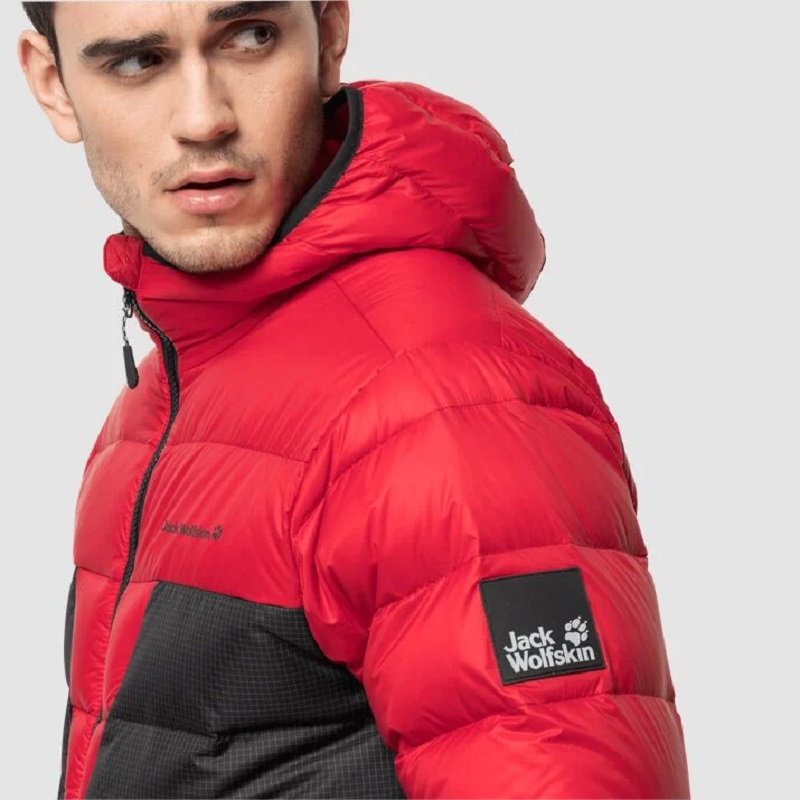 Jack Wolfskin pánská péřová bunda DNA TUNDRA HOODY 