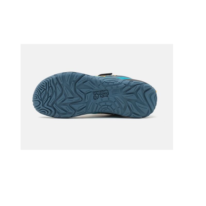 Jack Wolfskin dětské boty VILLI ACTION LOW K dark sea