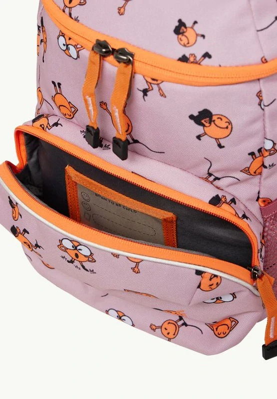 Jack Wolfskin dívčí batoh SMILEYWORLD ERLEBNIS PACK růžový