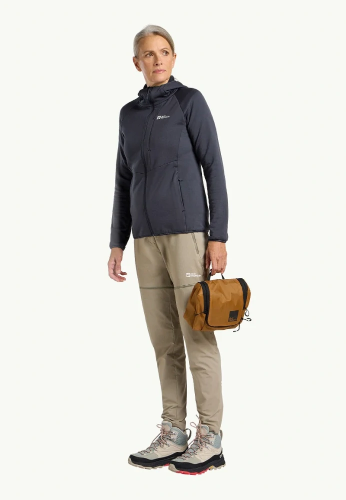 Jack Wolfskin toaletní taška WANDERMOOD WASHBAG karamelová