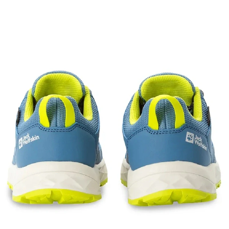 Jack Wolfskin dětské boty WOODLAND 2 TEXAPORE LOW VC K modré