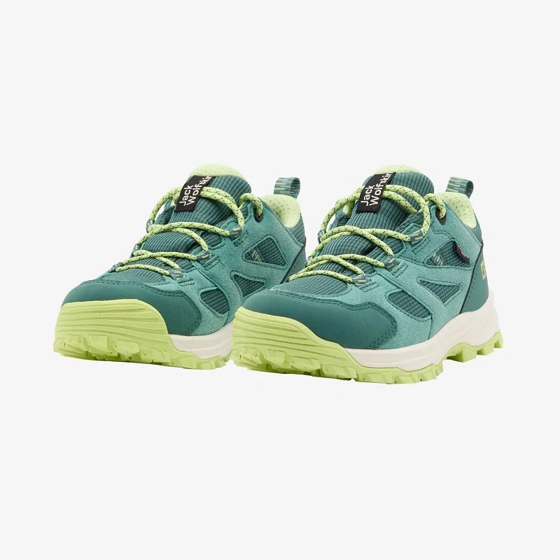 Jack Wolfskin dětské outdoorová obuv VOJO TOUR TEXAPORE zelená