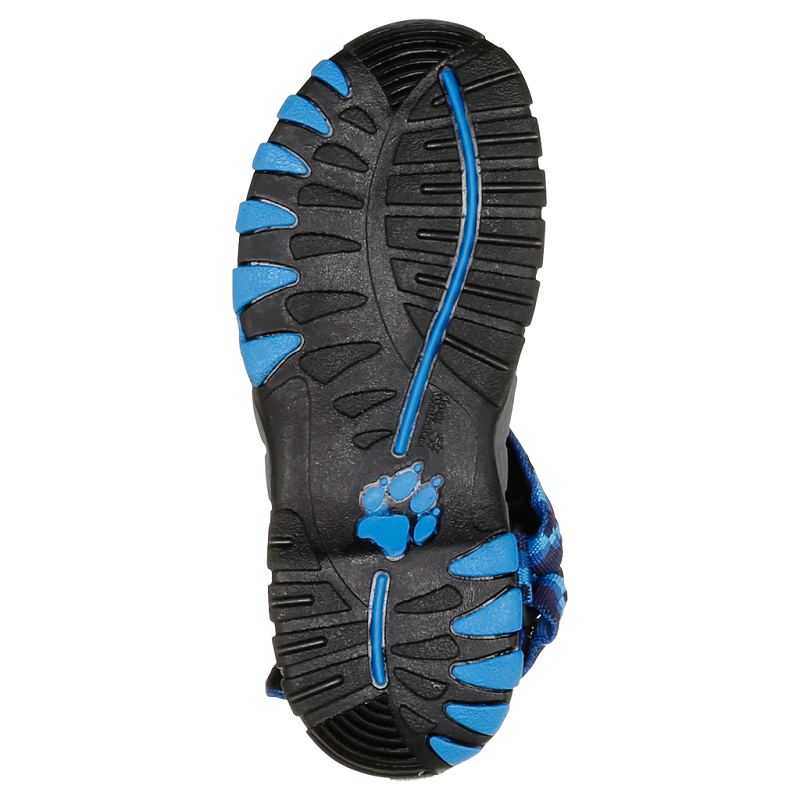 Jack Wolfskin dětské páskové sandály KIDS SEVEN SEAS