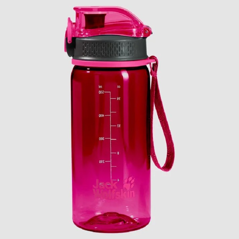 Jack Wolfskin dětská láhev SMILEYWORLD BOTTLE 0,5 oranžová
