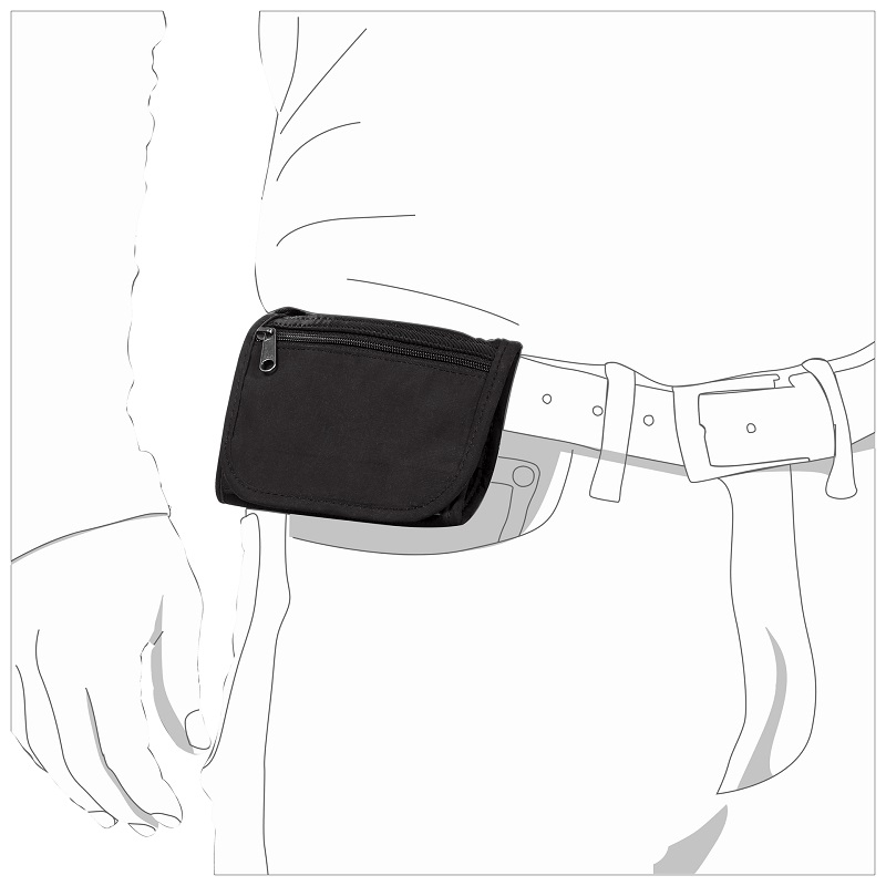 Jack Wolfskin pouzdro na krk, nebo do pasu ORGANIZER