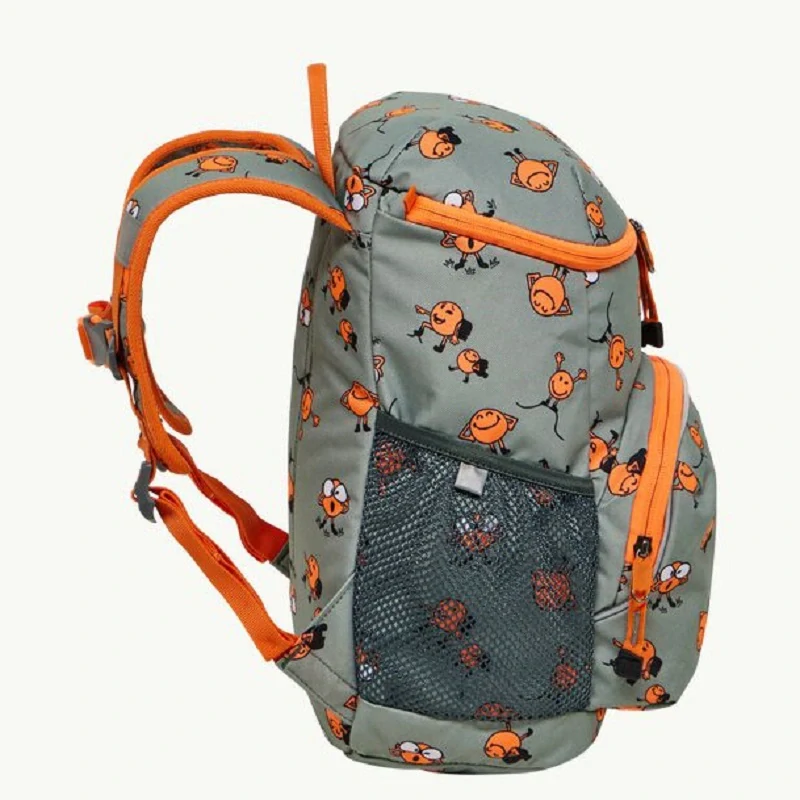Jack Wolfskin dětský batoh SMILEYWORLD ERLEBNIS PACK šedo-zelený