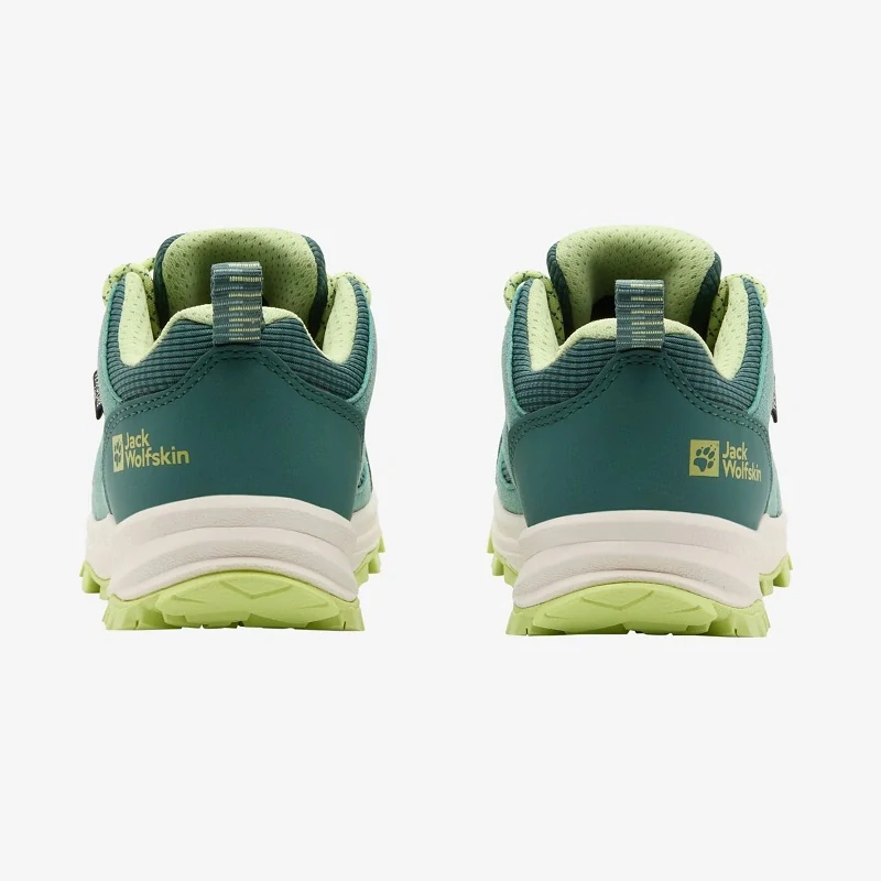 Jack Wolfskin dětské outdoorová obuv VOJO TOUR TEXAPORE zelená