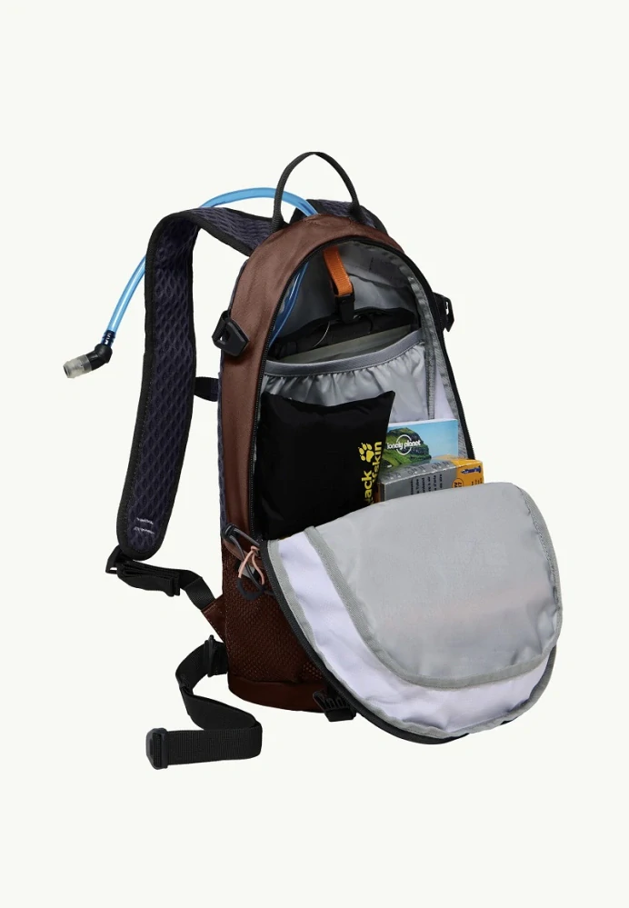 Jack Wolfskin cyklobatoh VELOCITY 12l rezavě červená