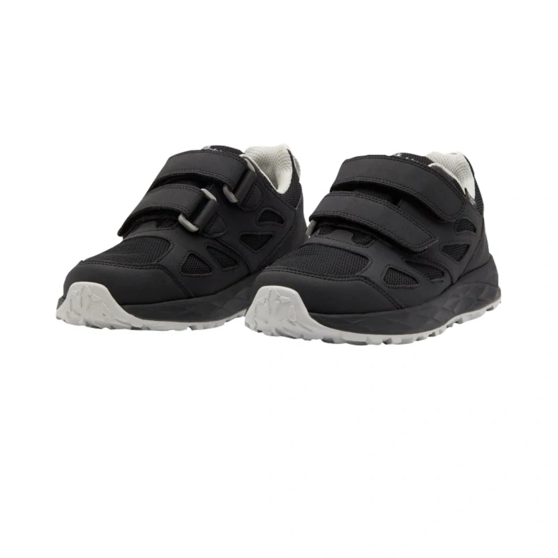 Jack Wolfskin dětské boty WOODLAND 2 TEXAPORE LOW VC K černé 38