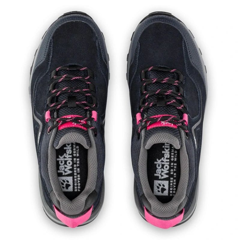 Jack Wolfskin dámské turistické boty SUNSET HIKE TEXAPORE LOW modrá 41