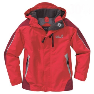 Jack Wolfskin dětská outdoorová bunda KIDS MOUNTAIN RIDGE JACKET