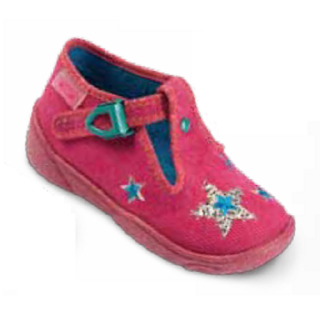 Befado dívčí vyšší bačkory s přezkou