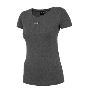 4F Dámské sportovní triko SPORTSWEAR šedé