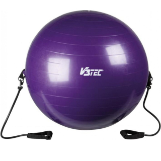 v3TEC Gymnastický míč nafukovací s úchyty 65cm