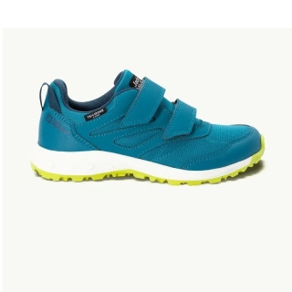 Jack Wolfskin dětské boty WOODLAND 2 TEXAPORE LOW VC K modré