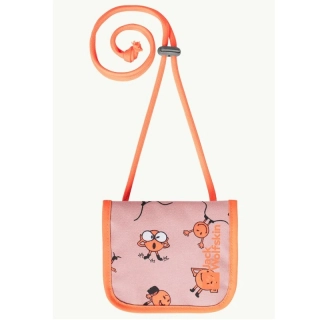 Jack Wolfskin dětská peněženka SMILEYWORLD POUCH fialová