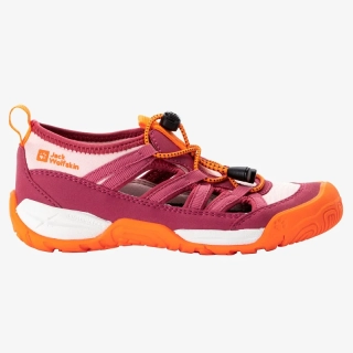 Jack Wolfskin dětské sandály VILLI SANDAL K růžové