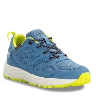 Jack Wolfskin dětské boty WOODLAND 2 TEXAPORE LOW VC K modré