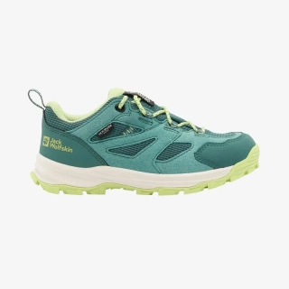 Jack Wolfskin dětské outdoorová obuv VOJO TOUR TEXAPORE zelená