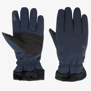 Jack Wolfskin dámské zimní rukavice HIGHLOFT GLOVE WOMEN modré