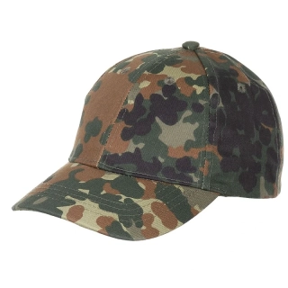 Vojenská dětská kšiltovka BB flecktarn