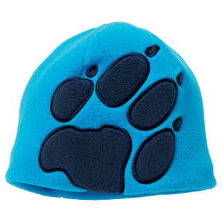 Jack Wolfskin dětská čepice KIDS FRONT PAW HAT jasně modrá
