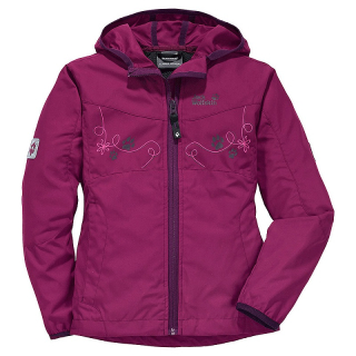 Jack Wolfskin dívčí lehká větrovka GIRLS WINDY POINT JACKET